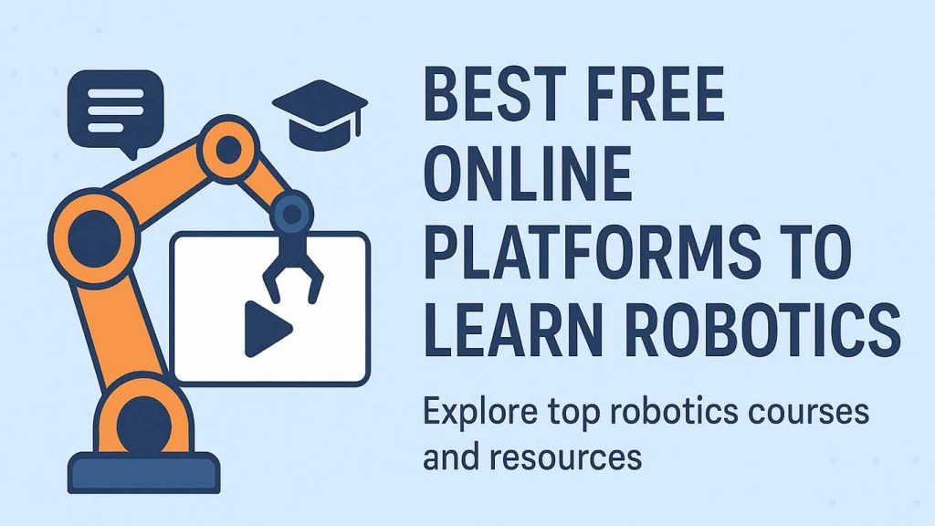 Best Free Online Platforms to Learn Robotics in 2025 Best Free Online Platforms to Learn Robotics in 2025
