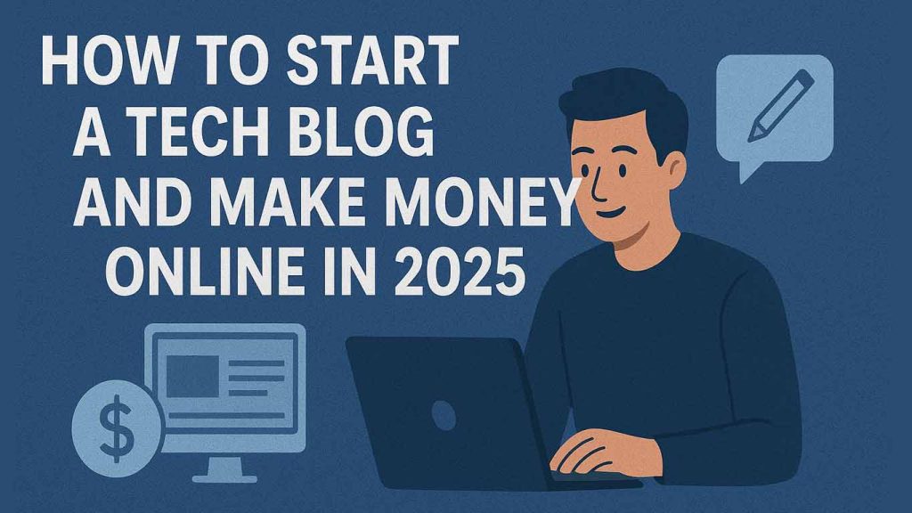 How to Start a Tech Blog and Make Money Online in 2025 How to Start a Tech Blog and Make Money Online in 2025