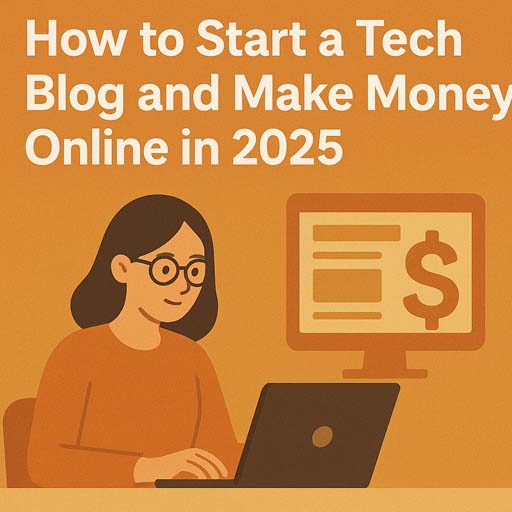 How to Start a Tech Blog and Make Money Online in 2025
