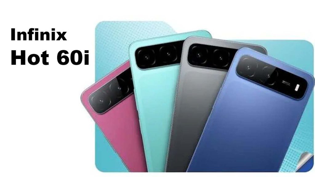 Infinix Hot 60i Infinix Hot 60i Shadow Blue, Sleek Black, Monsoon Green, Plum Red