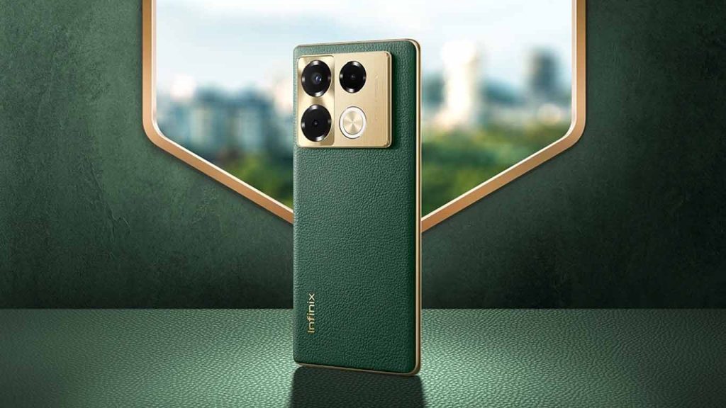 Infinix Note 40 Pro 4G Infinix Note 40 Pro 4G Vintage Green, Titan Gold