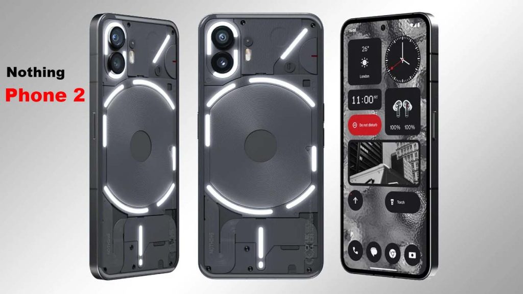 Nothing Phone 2 Nothing Phone 2 White, Dark Gray
