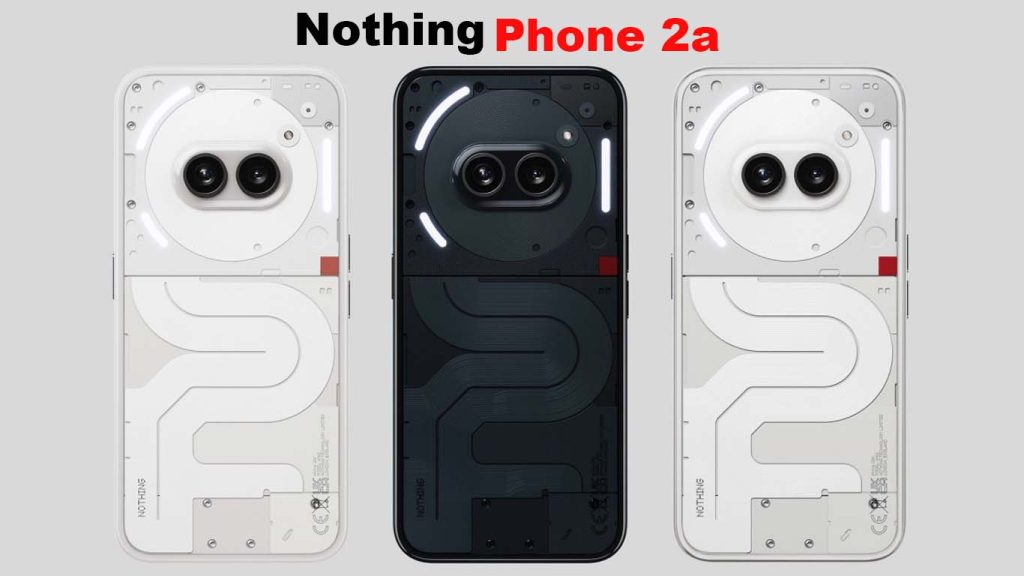 Nothing Phone 2a Nothing Phone 2a Black, White, Milk1