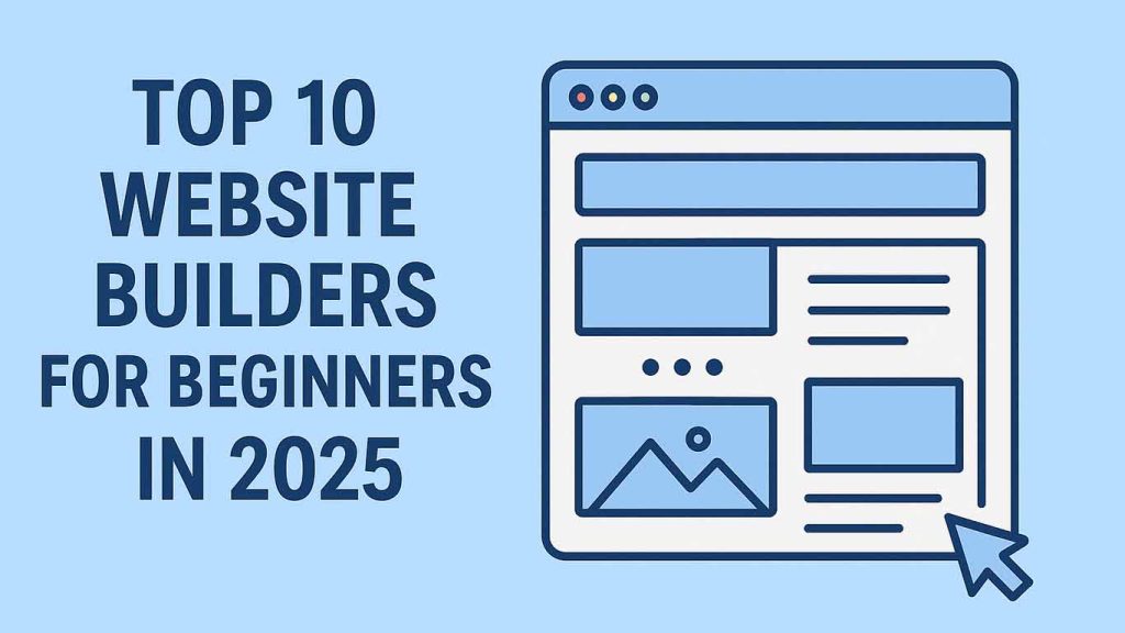 Top 10 Website Builders for Beginners in 2025 Top 10 Website Builders for Beginners in 2025