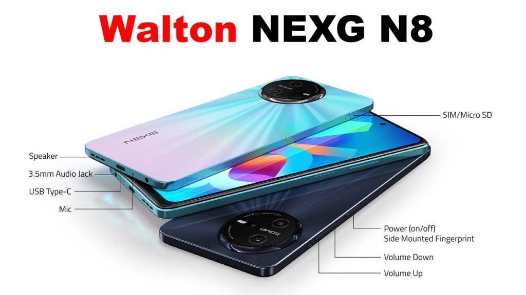 Walton NEXG N8 Walton NEXG N8 Arctic Blue, Cosmic Aurora