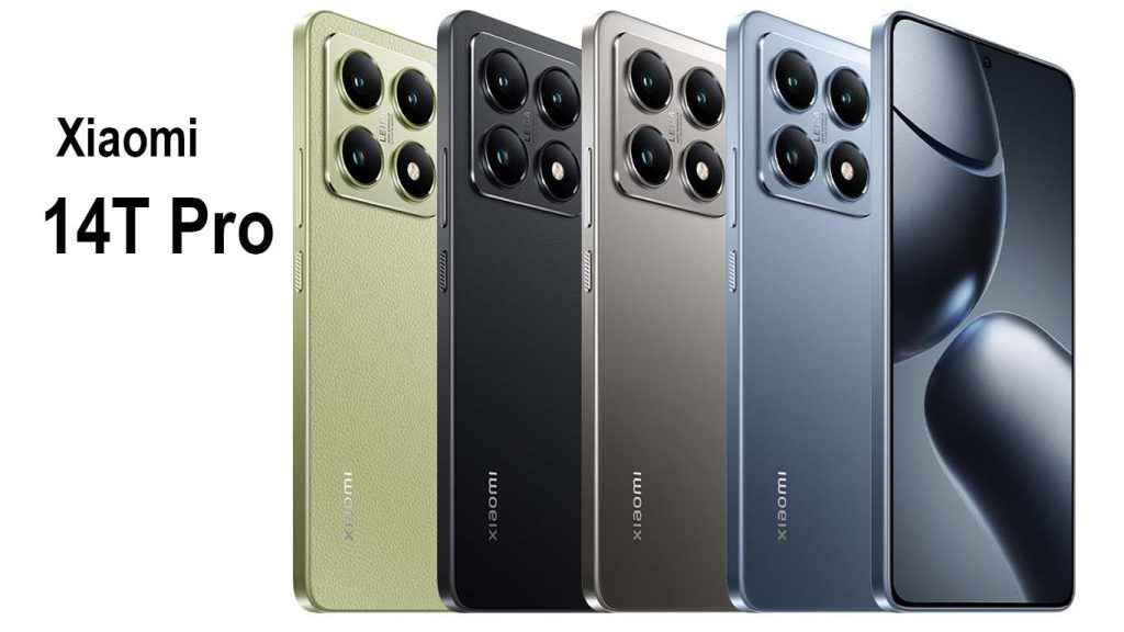 Xiaomi 14T Pro Xiaomi 14T Pro Titan Gray, Titan Blue, Titan Black