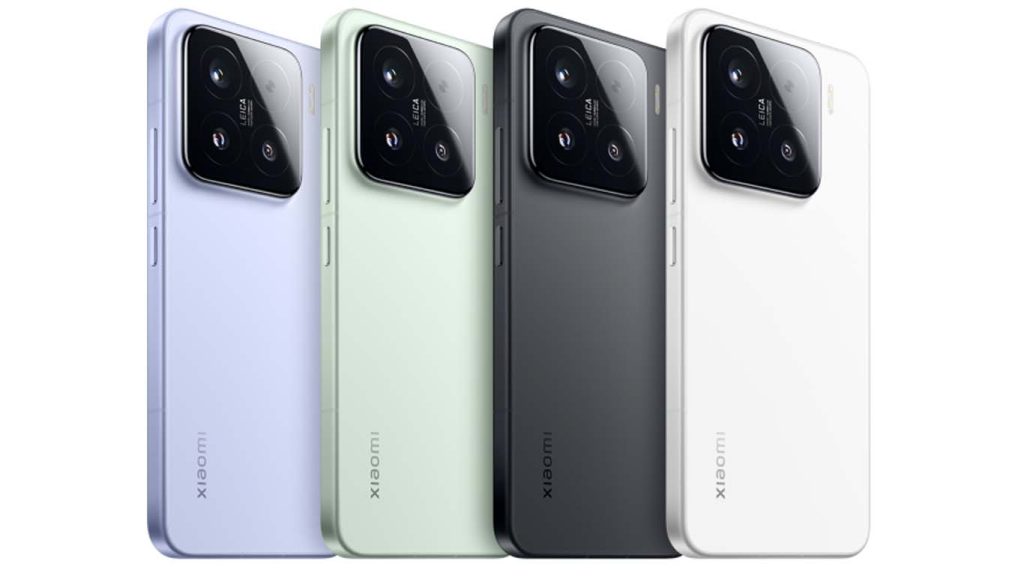 Xiaomi 15 Black, White, Liquid Silver, Green, Lilac