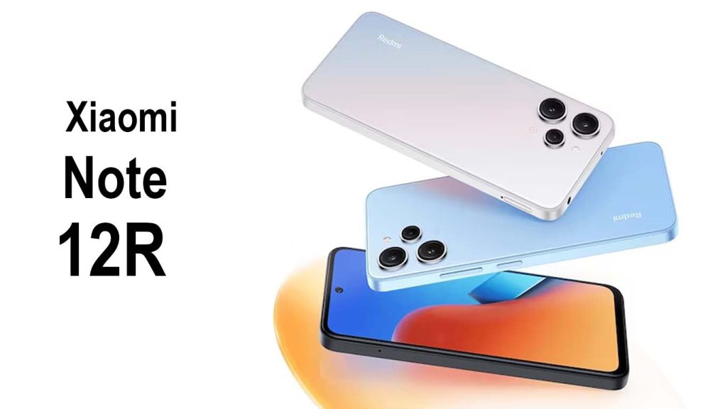 Xiaomi Note 12R Xiaomi Note 12R Black, Blue, Silver