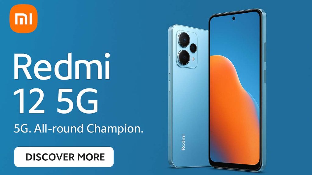 Xiaomi Redmi 12 5G Jade Black Pastel Blue Moonstone Silver 1