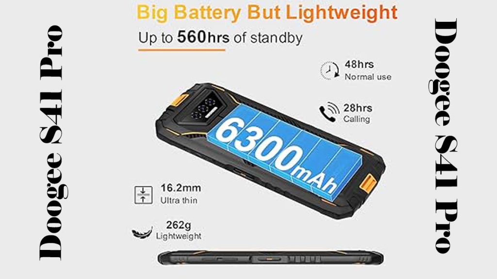 Doogee S41 Pro Black, Orange, Green