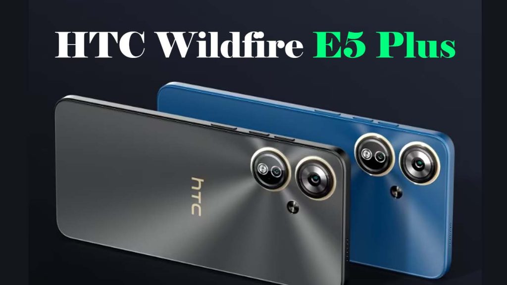 HTC Wildfire E5 Plus Gray, Blue