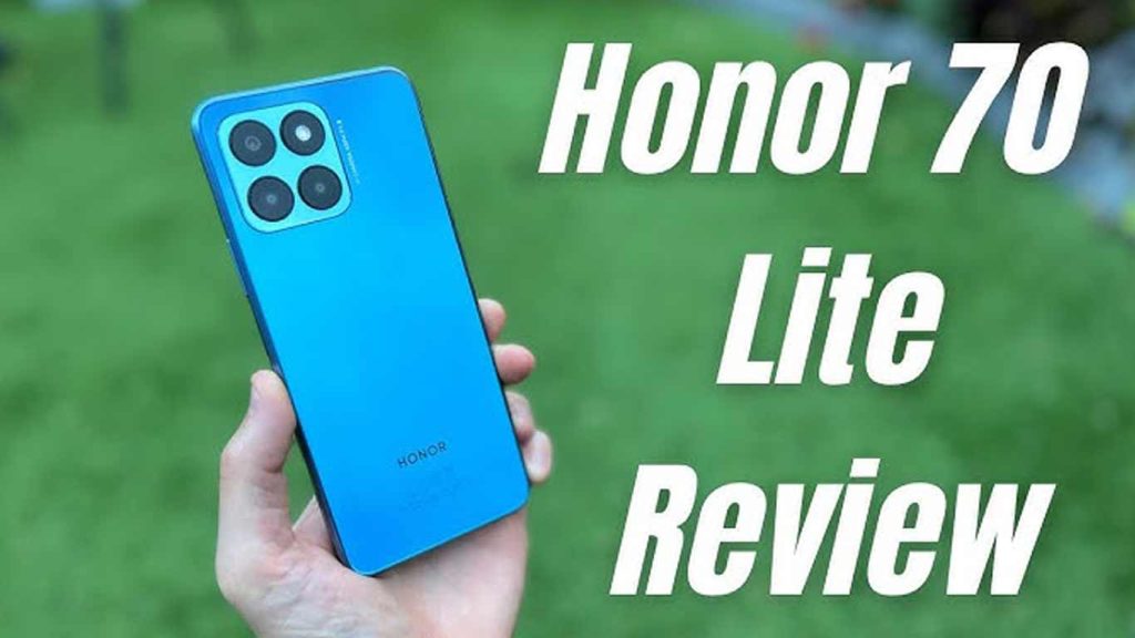 Honor 70 Lite Ocean Blue, Titanium Silver, Midnight Black