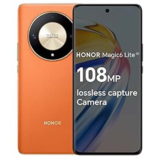 Honor Magic6 Lite Sunrise Orange
