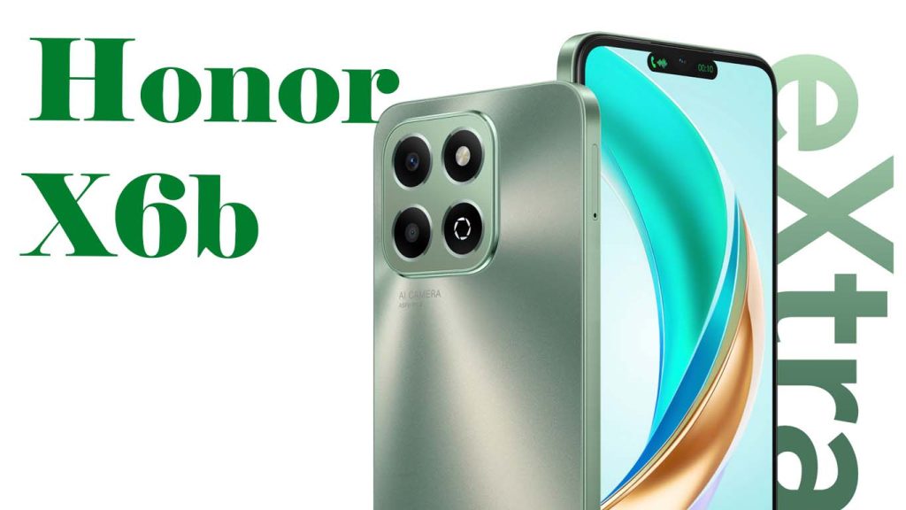 Honor X6b Forest Green, Starry Purple, Ocean Cyan, Midnight Black
