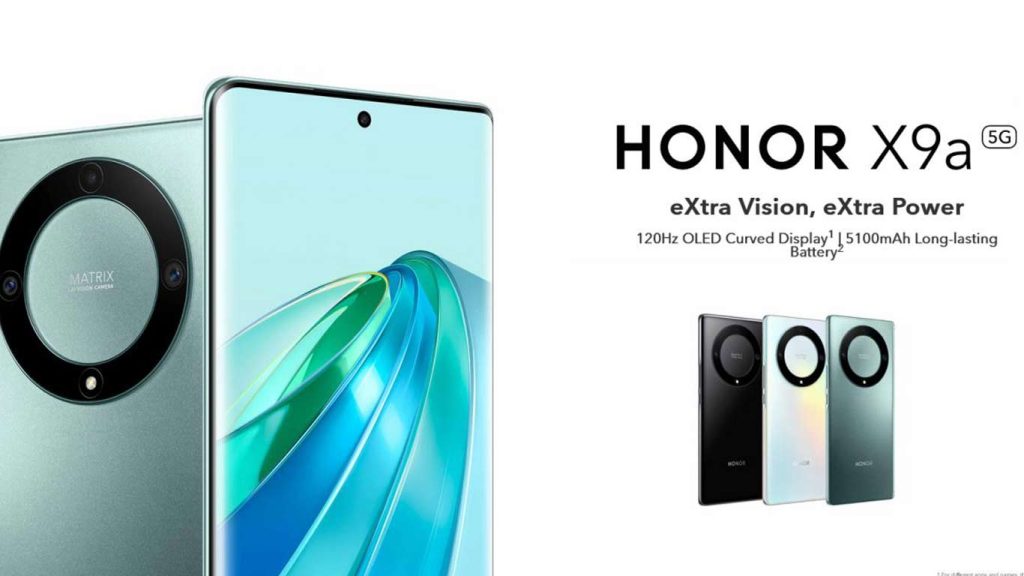 Honor X9a Titanium Silver, Emerald Green, Midnight Black
