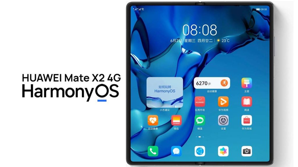 Huawei Mate X2 4G Black, White, Light Blue