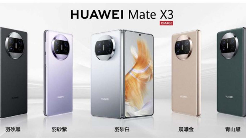 Huawei Mate X3 Black, White, Purple, Dark Green, Gold