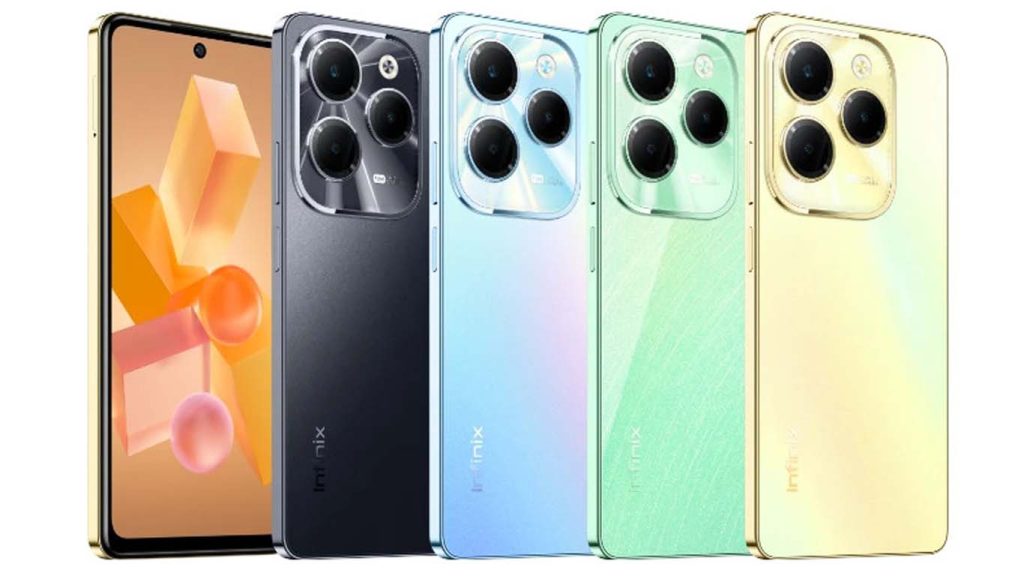 Infinix Hot 40 Pro Infinix Hot 40 Pro Palm Blue, Horizon Gold, Starlit Black, Starfall Green