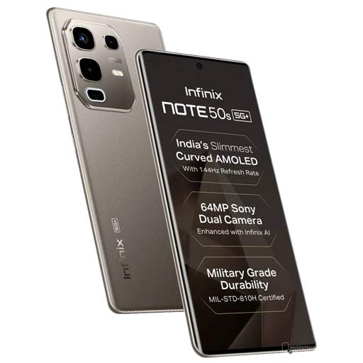Infinix Note 50s Titanium Grey