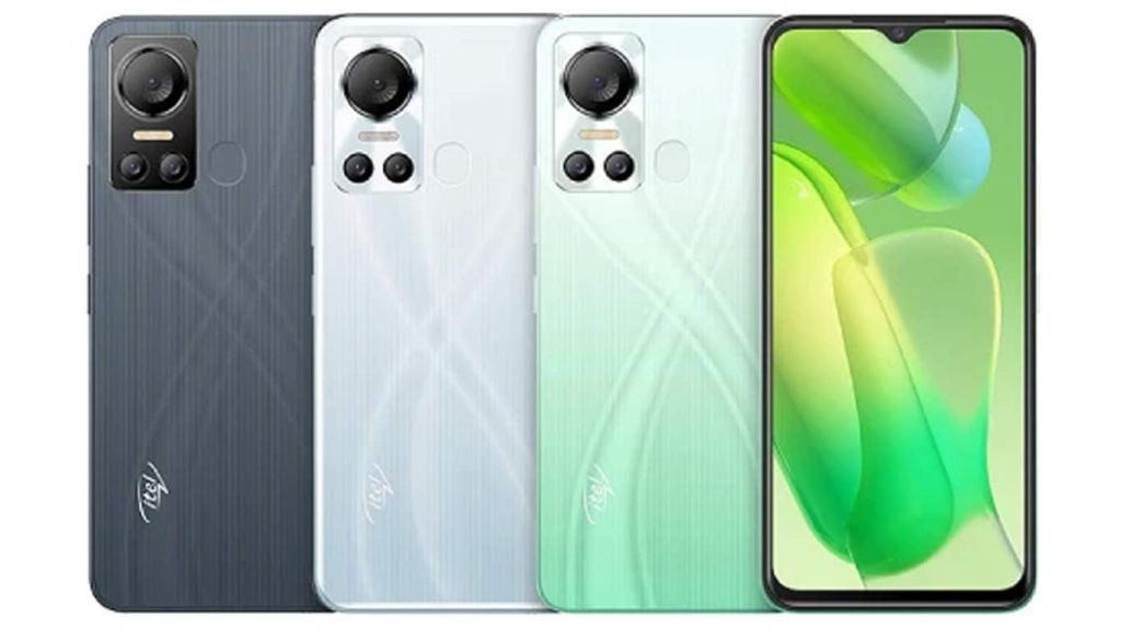 Itel S18 Mint Green, Digital Sliver, Midnight Black