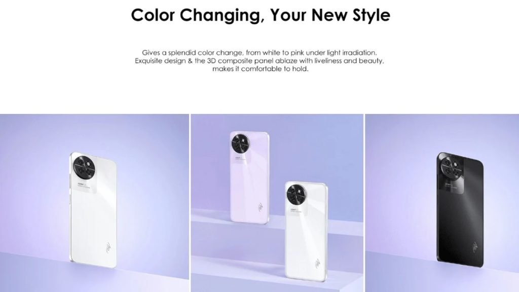 Itel S23 Itel S23 Starry Black, Mystery White