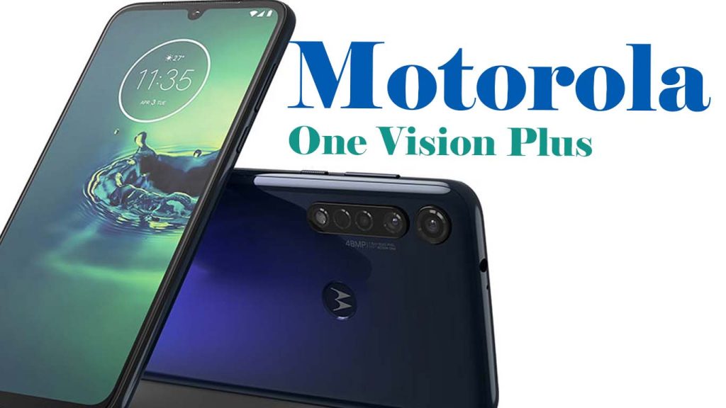 Motorola One Vision Plus Cosmic Blue, Crystal Pink
