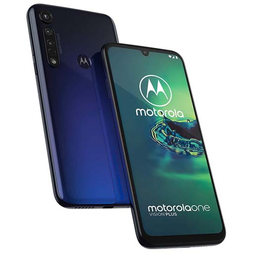 Motorola One Vision Plus Cosmic Blue