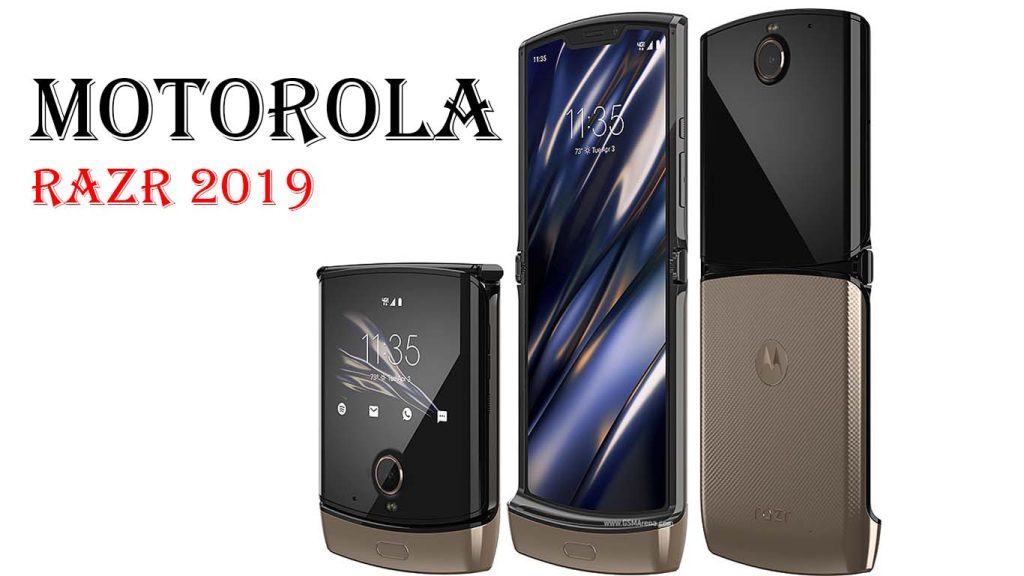 Motorola Razr 2019 Noir Black, Blush Gold