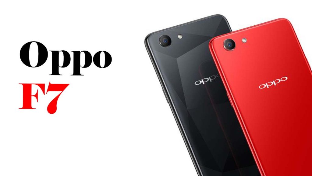 Oppo F7 Solar Red, Diamond Black, Moonlight Silver