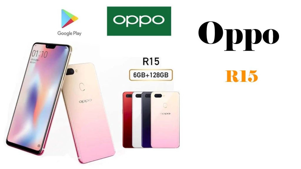 Oppo R15 Hot Red, Snow White, Star Purple, Fantasy Pink