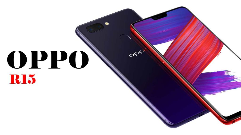Oppo R15 Pro Ceramic Black, Dream Mirror Red