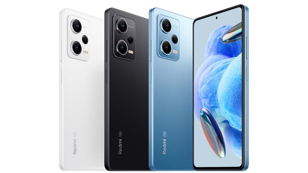 Redmi Note 12 Pro 5G Midnight Black, Cloud Purple, Sky blue, Cedar White