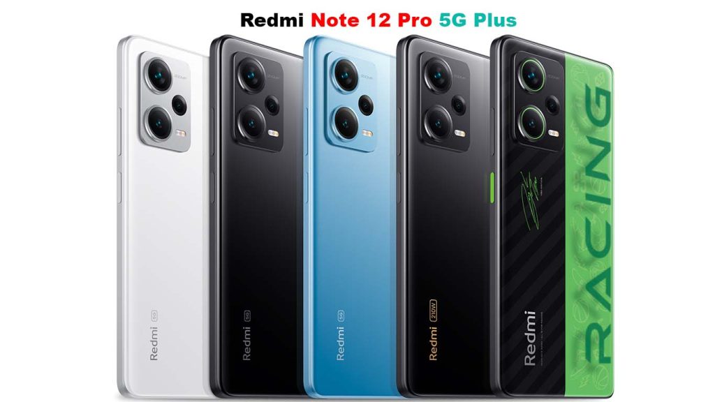 Redmi Note 12 Pro 5G Plus Redmi Note 12 Pro 5G Plus Black, Blue, White, Trend edition