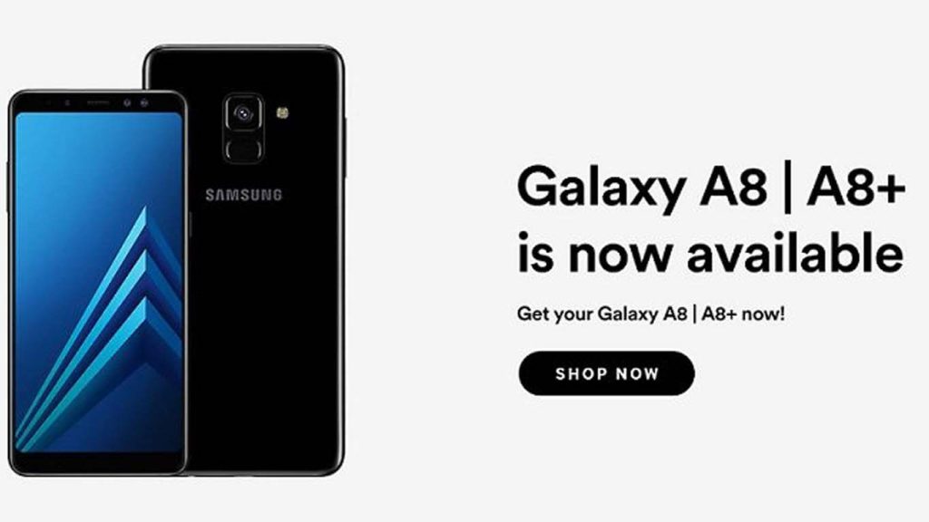 Samsung Galaxy A8 Plus 2018 Black, orchid grey, gold, blue