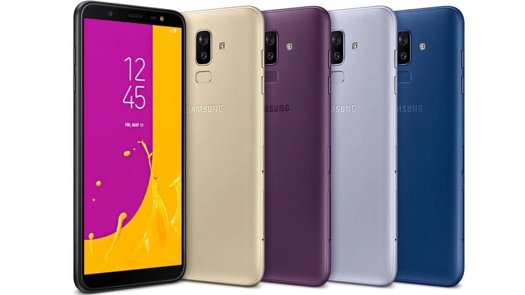 Samsung Galaxy J8 Black, Gold, Blue, Purple