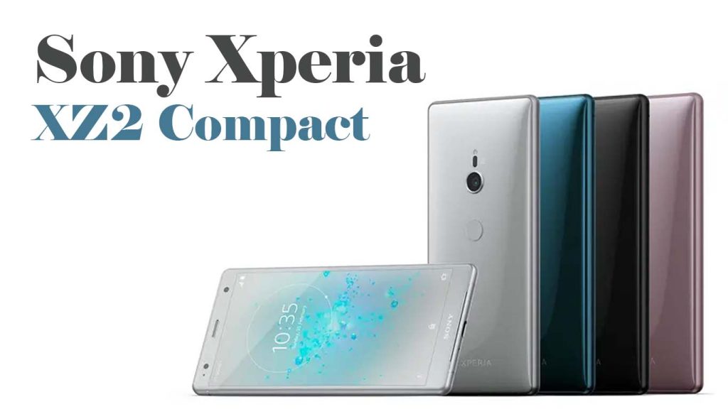 Sony Xperia XZ2 Compact Black, White Silver, Moss Green, Coral Pink