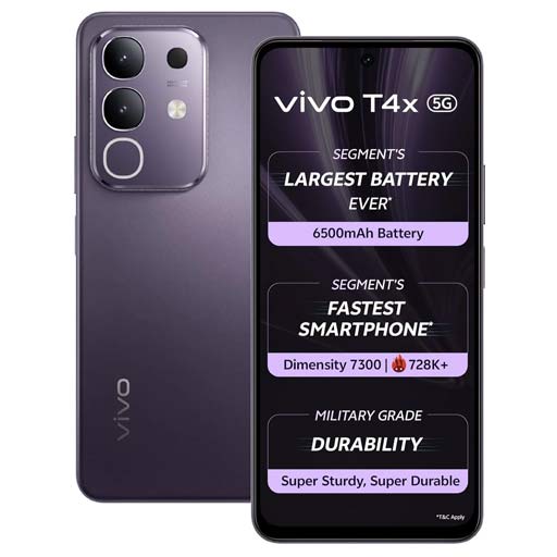 Vivo T4x Pronto Purple