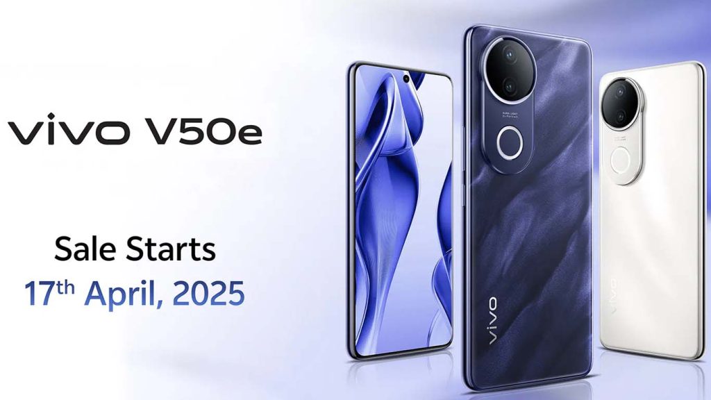 Vivo V50e Vivo V50e Sapphire Blue, Pearl White