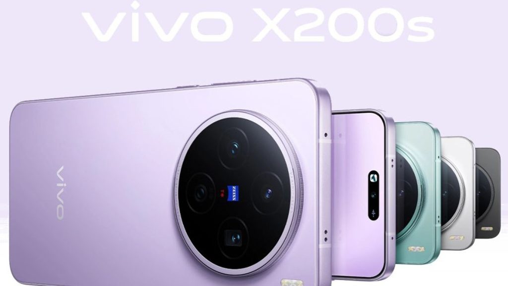 Vivo X200s Gray, Silver, Mint, Purple
