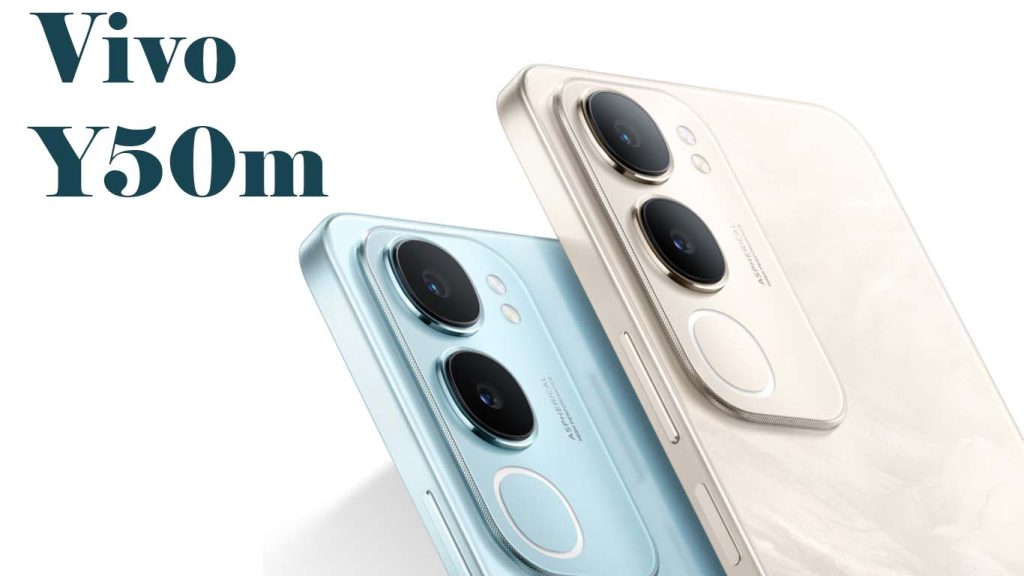 Vivo Y50m Starry Black, Iris Blue, Pearl White