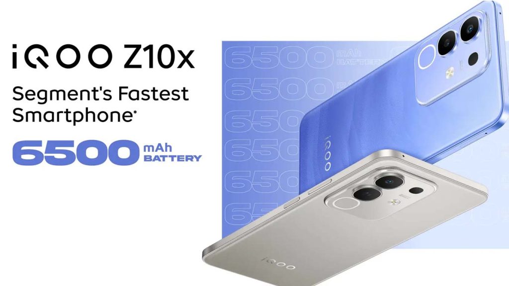 Vivo iQOO Z10x Vivo iQOO Z10x Ultramarine, Titanium