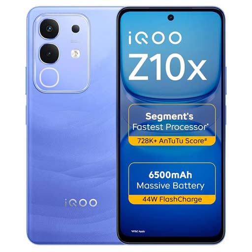 Vivo iQOO Z10x Ultramarine