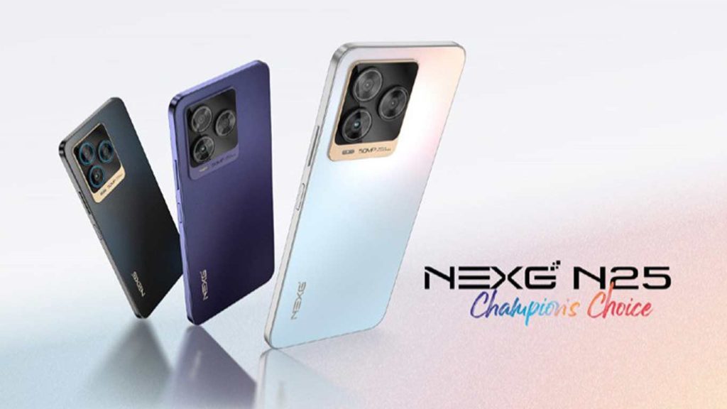 Walton NEXG N25 Pacific Silver, Radiant Purple, Sand Black