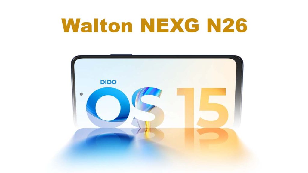 Walton NEXG N26 Walton NEXG N26 Mirror Black, Razor Blue