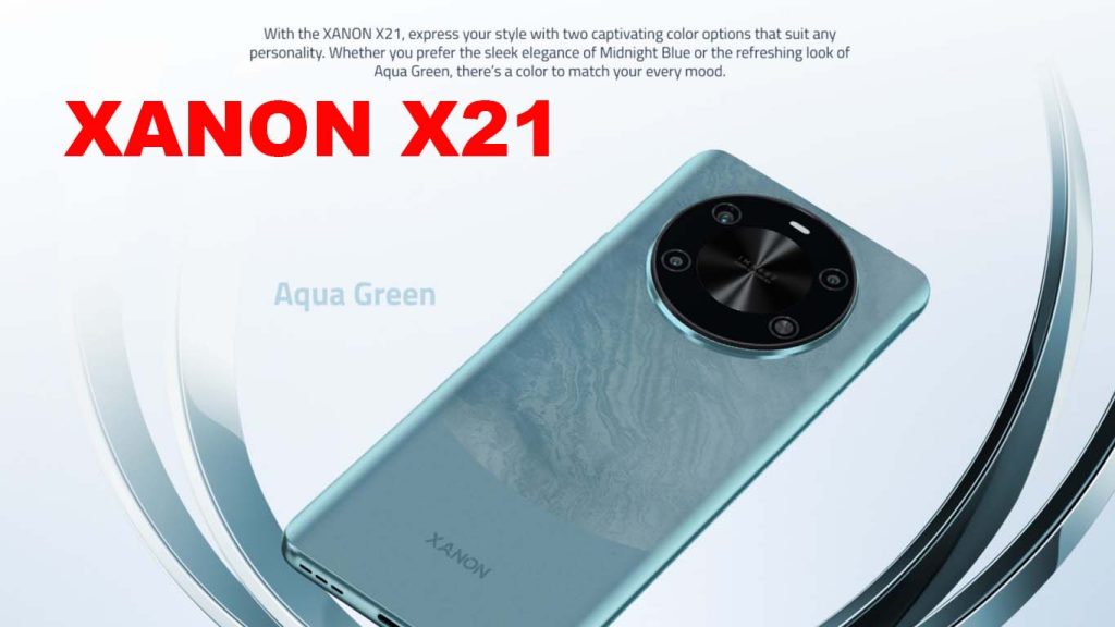Walton XANON X21 Midnight Blue, Aqua Green