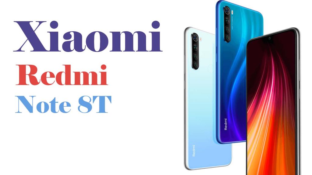 Xiaomi Redmi Note 8T Stellar blue, Moon white, Midnight gray
