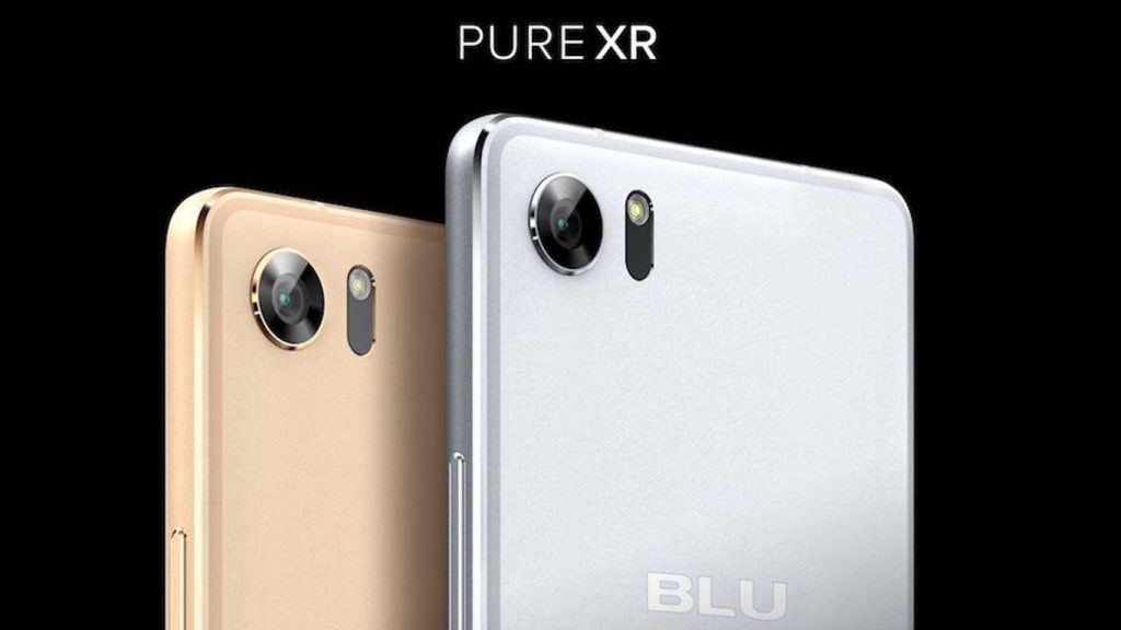 BLU Pure XR Gray, Gold