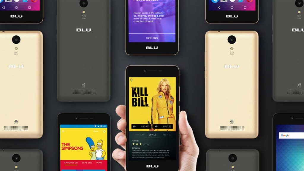 BLU Studio G HD LTE Black, Gold