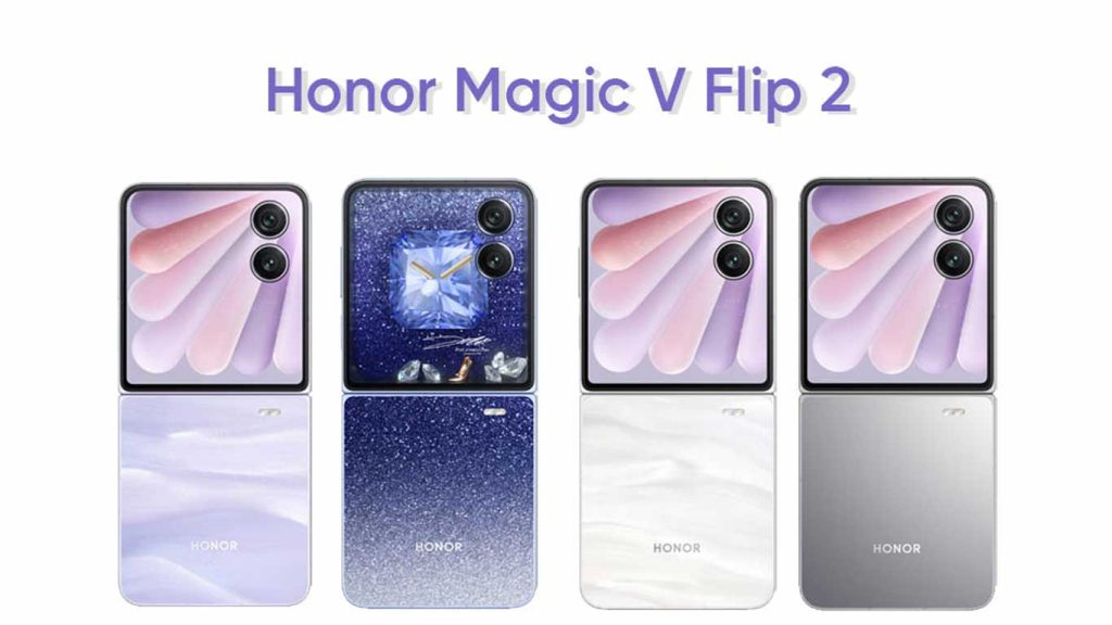 Honor Magic V Flip2 Dawn Purple, Moon Shadow, Titanium Gray, Dreamweaver (Jimmy Choo)