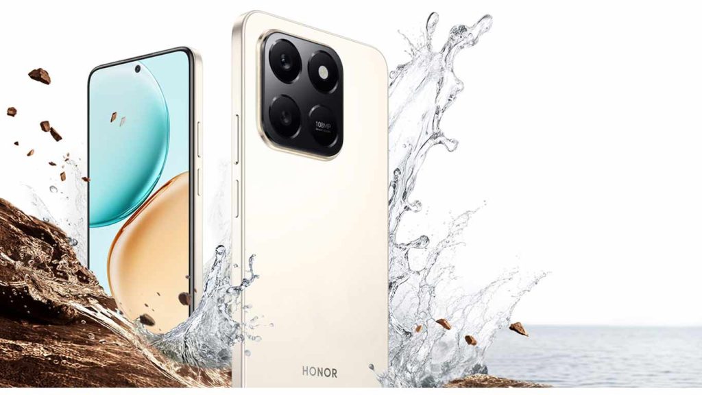 Honor X7d Velvet Black, Desert Gold